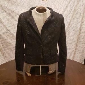 Worthington Black Sparkle Dress Jacket